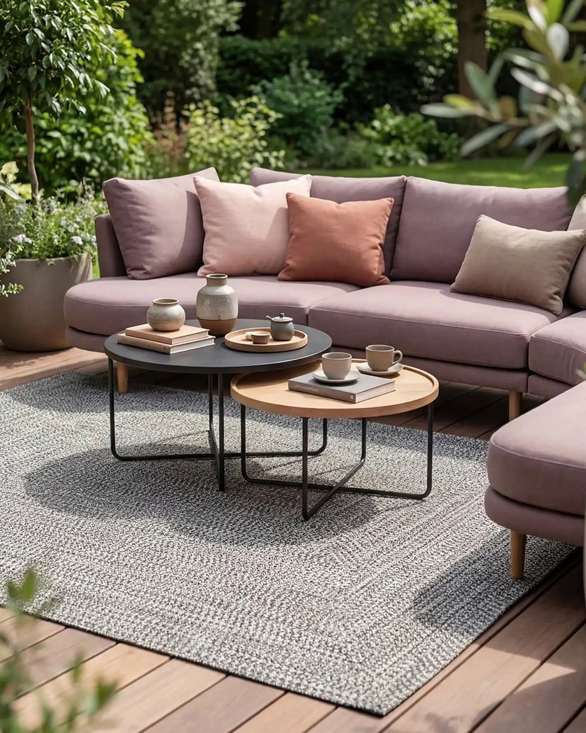 Everywhere Hand-Braided Indoor-Outdoor Rug - 图片 3