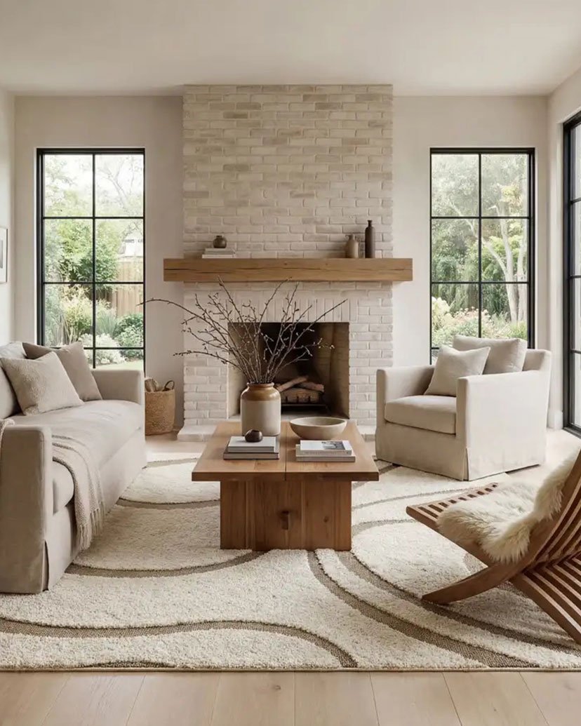 Shaggy Curves Rug - 图片 3