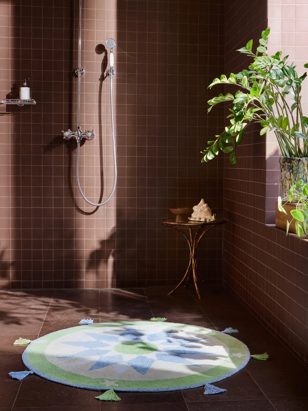 Silia Sun-Light Blue GreenBath mat - 图片 3